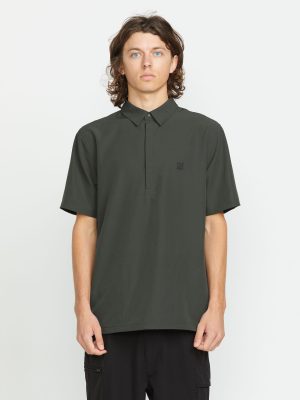 Volcom Japan Men's Sense Popover Short Sleeve Shirt