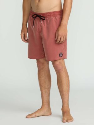 Men's Center Elastic Waist Trunks
