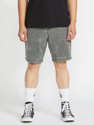 Men's Stone Faded Hybrid Shorts