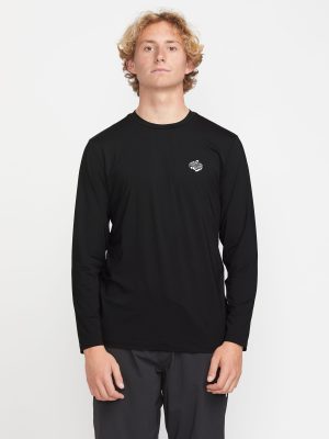 Men's Oval Track Loose Long Sleeve Surf Tee