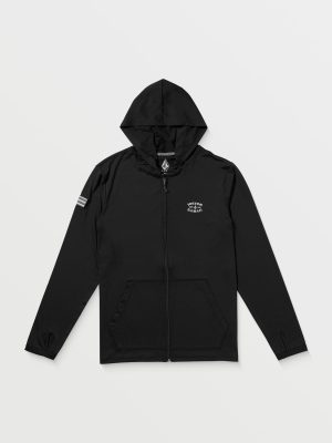 Men's Loose Hood Long Sleeve Surf Tee