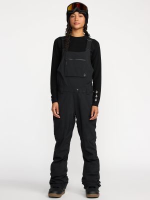 Women's Ash Stretch Gore Bib Overall